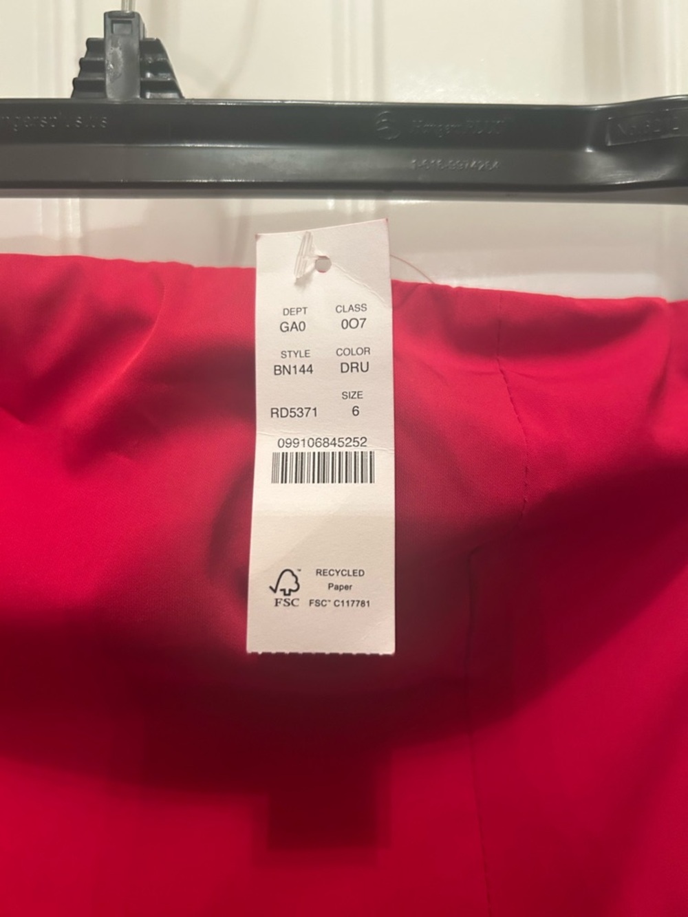 J. Crew Red Ruffled Mini Skirt - Picture 4 of 4